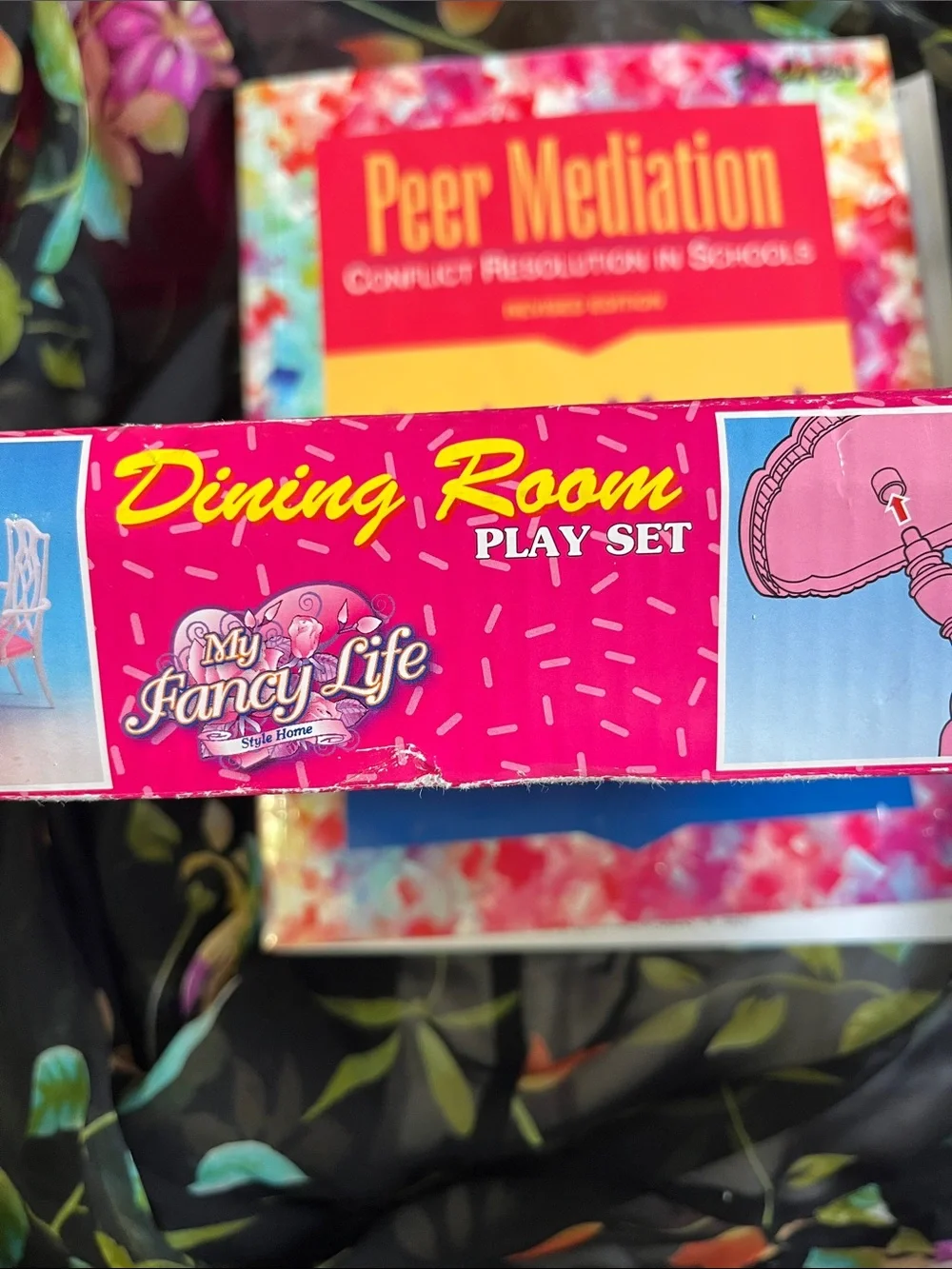 Pink Dollhouse Party Accessory Set